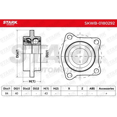 Łożysko Koła Stark SKWB-0180292 SKWB-0180292 - foto 3
