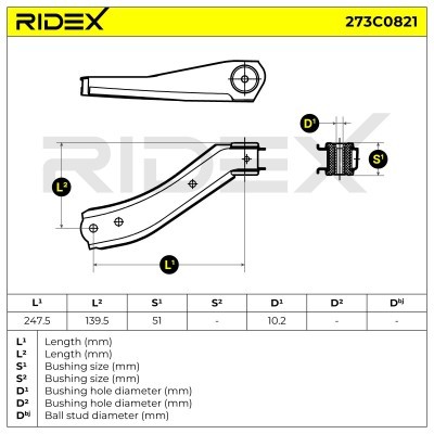Wahacz RIDEX 273C0821 273C0821 - foto 5