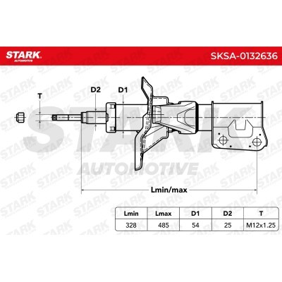 Amortyzator Stark SKSA-0132636 SKSA-0132636 - foto 6