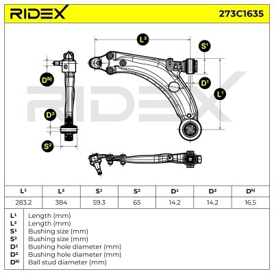 Wahacz RIDEX 273C1635 273C1635 - foto 6