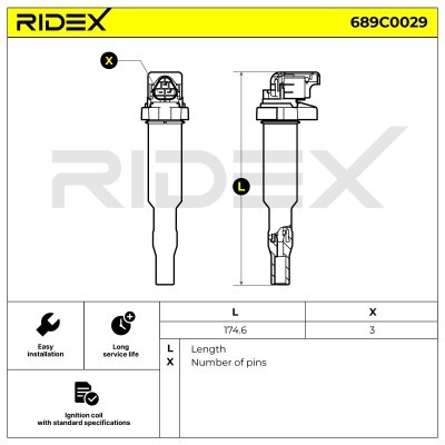 Cewka Zapłonowa RIDEX 689C0029 689C0029 - foto 4