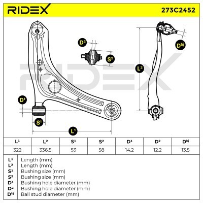 Wahacz RIDEX 273C2452 273C2452 - foto 8