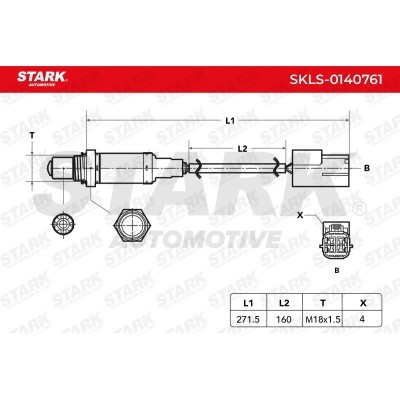 Sonda Lambda Stark SKLS-0140761 SKLS-0140761 - foto 6