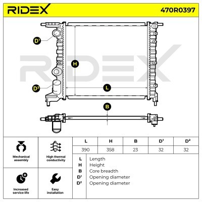 Chłodnica RIDEX 470R0397 470R0397 - foto 8