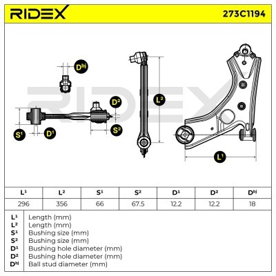 Wahacz RIDEX 273C1194 273C1194 - foto 4