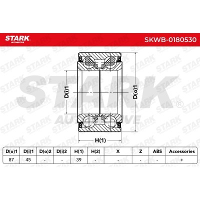 Łożysko Koła Stark SKWB-0180530 SKWB-0180530 - foto 4