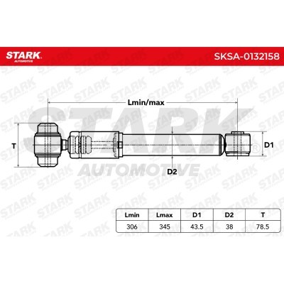 Amortyzator Stark SKSA-0132158 SKSA-0132158 - foto 6