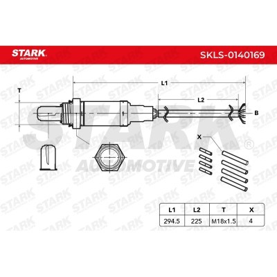 Sonda Lambda Stark SKLS-0140169 SKLS-0140169 - foto 6