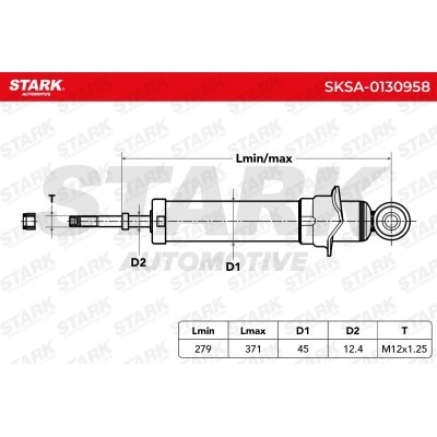 Amortyzator Stark SKSA-0130958 SKSA-0130958 - foto 3