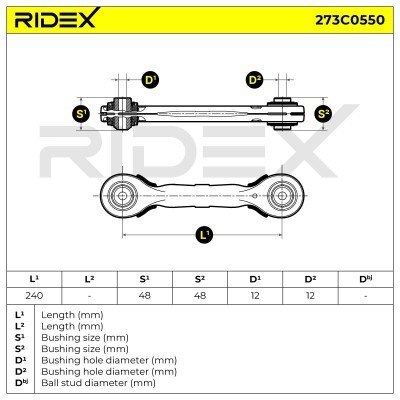 Wahacz RIDEX 273C0550 273C0550 - foto 6