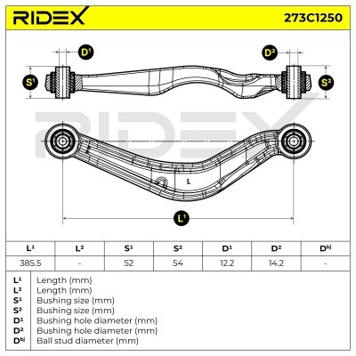 Wahacz RIDEX 273C1250 273C1250 - foto 7