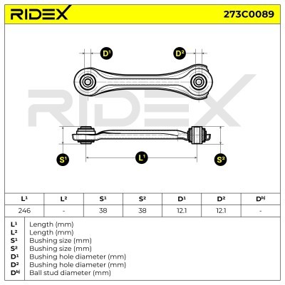 Wahacz RIDEX 273C0089 273C0089 - foto 4
