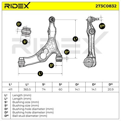 Wahacz RIDEX 273C0832 273C0832 - foto 5