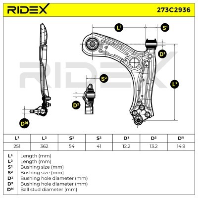 Wahacz RIDEX 273C2936 273C2936 - foto 8