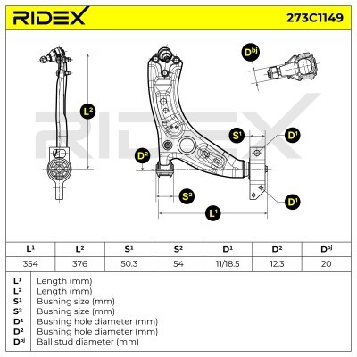 Wahacz RIDEX 273C1149 273C1149 - foto 6