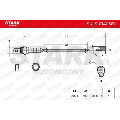 Sonda Lambda Stark SKLS-0140561 SKLS-0140561 - foto 6