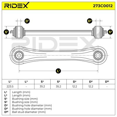 Wahacz RIDEX 273C0012 273C0012 - foto 6