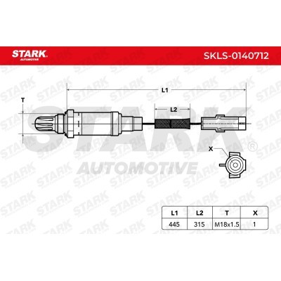 Sonda Lambda Stark SKLS-0140712 SKLS-0140712 - foto 6