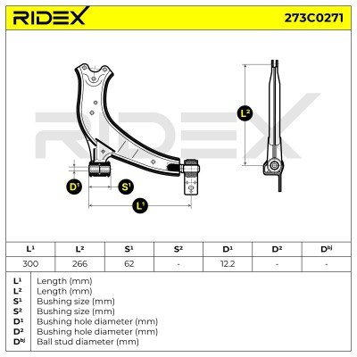 Wahacz RIDEX 273C0271 273C0271 - foto 5