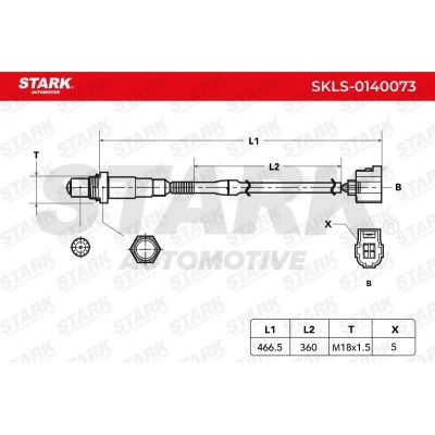 Sonda Lambda Stark SKLS-0140073 SKLS-0140073 - foto 6