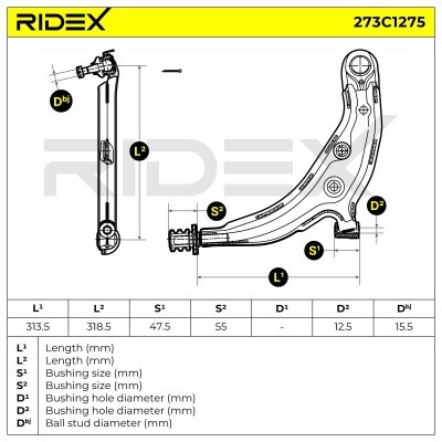 Wahacz RIDEX 273C1275 273C1275 - foto 6