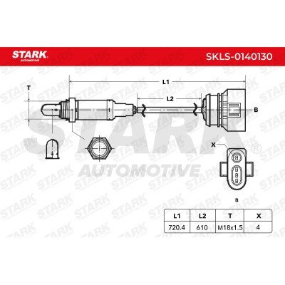 Sonda Lambda Stark SKLS-0140130 SKLS-0140130 - foto 3