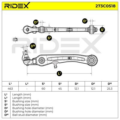 Wahacz RIDEX 273C0518 273C0518 - foto 6