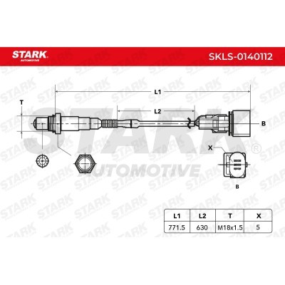 Sonda Lambda Stark SKLS-0140112 SKLS-0140112 - foto 5