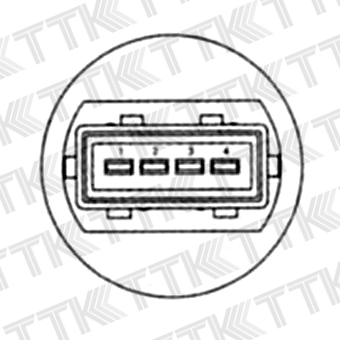 Presostat czujnik ciśnienia klimatyzacji Opel 91-95 61217000 - foto 4
