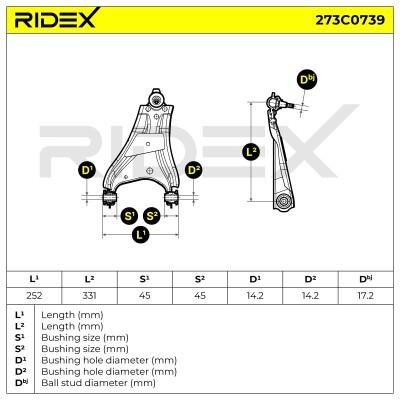 Wahacz RIDEX 273C0739 273C0739 - foto 6