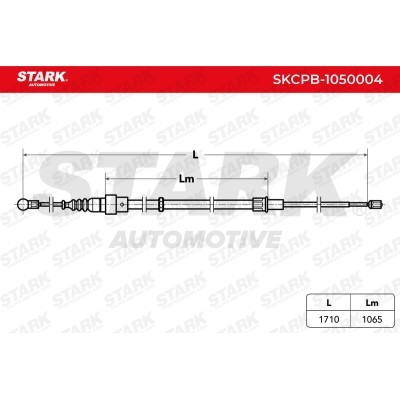 Linka Hamulca Ręcznego Stark SKCPB-1050004 SKCPB-1050004 - foto 3