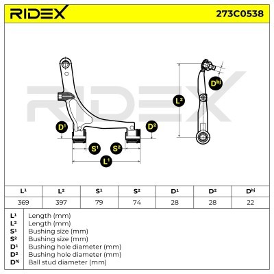 Wahacz RIDEX 273C0538 273C0538 - foto 7