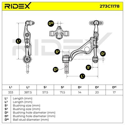 Wahacz RIDEX 273C1178 273C1178 - foto 5