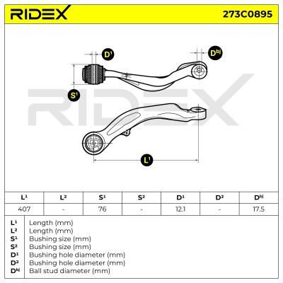 Wahacz RIDEX 273C0895 273C0895 - foto 5