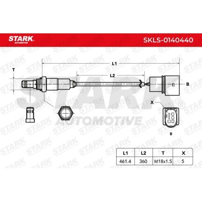 Sonda Lambda Stark SKLS-0140440 SKLS-0140440 - foto 6