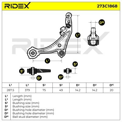 Wahacz RIDEX 273C1868 273C1868 - foto 6