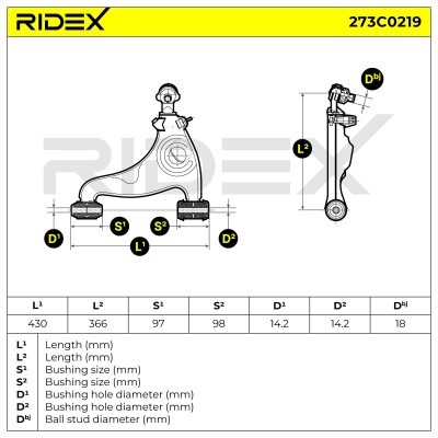 Wahacz RIDEX 273C0219 273C0219 - foto 4