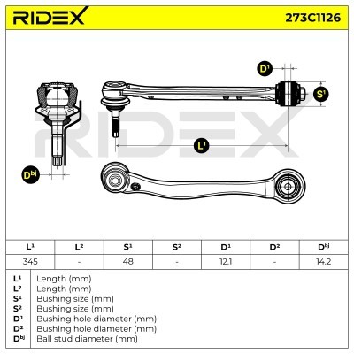 Wahacz RIDEX 273C1126 273C1126 - foto 5