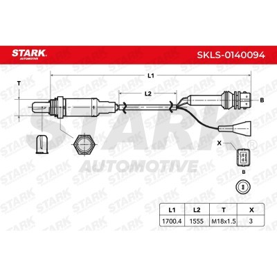 Sonda Lambda Stark SKLS-0140094 SKLS-0140094 - foto 7