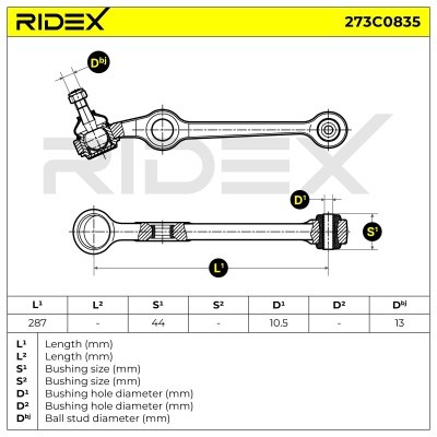 Wahacz RIDEX 273C0835 273C0835 - foto 6