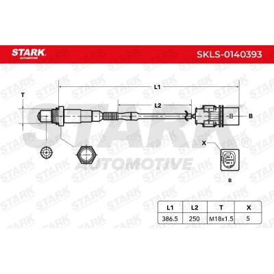 Sonda Lambda Stark SKLS-0140393 SKLS-0140393 - foto 5