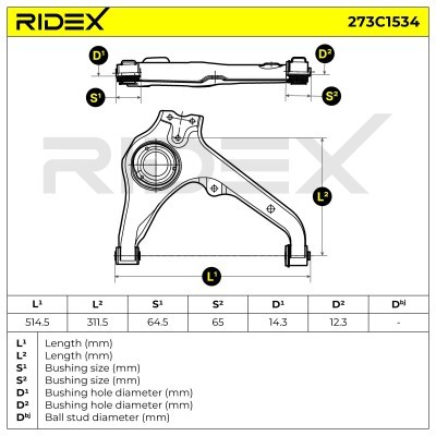 Wahacz RIDEX 273C1534 273C1534 - foto 7