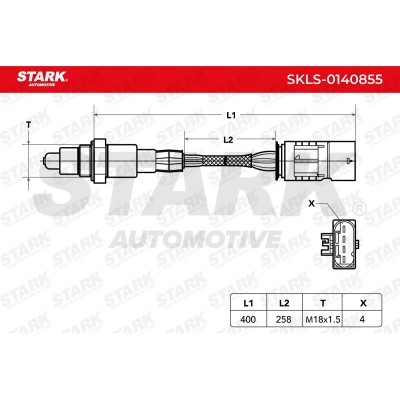 Sonda Lambda Stark SKLS-0140855 SKLS-0140855 - foto 6