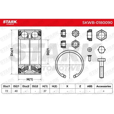 Łożysko Koła Stark SKWB-0180090 SKWB-0180090 - foto 4