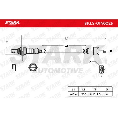 Sonda Lambda Stark SKLS-0140025 SKLS-0140025 - foto 3