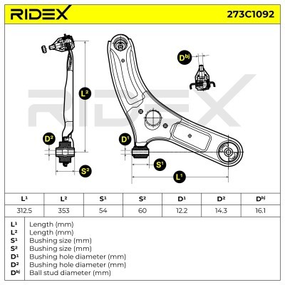 Wahacz RIDEX 273C1092 273C1092 - foto 7