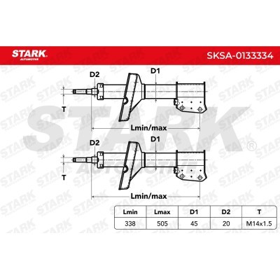 Amortyzator Stark SKSA-0133334 SKSA-0133334 - foto 5