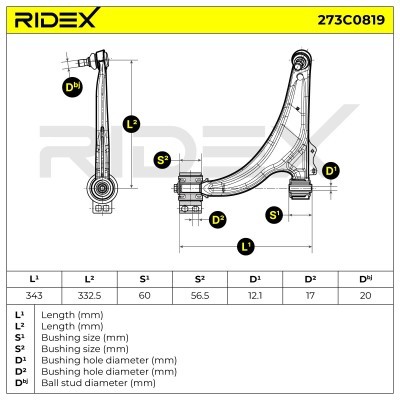 Wahacz RIDEX 273C0819 273C0819 - foto 8