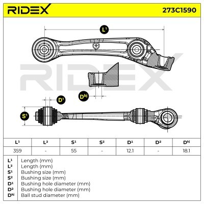 Wahacz RIDEX 273C1590 273C1590 - foto 5