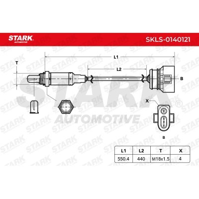 Sonda Lambda Stark SKLS-0140121 SKLS-0140121 - foto 3